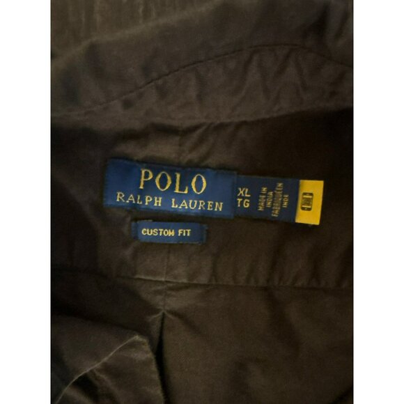 Polo Ralph Lauren Custom Fit Long Sleeve Button Down Green Shirt Size XL - Picture 3 of 10